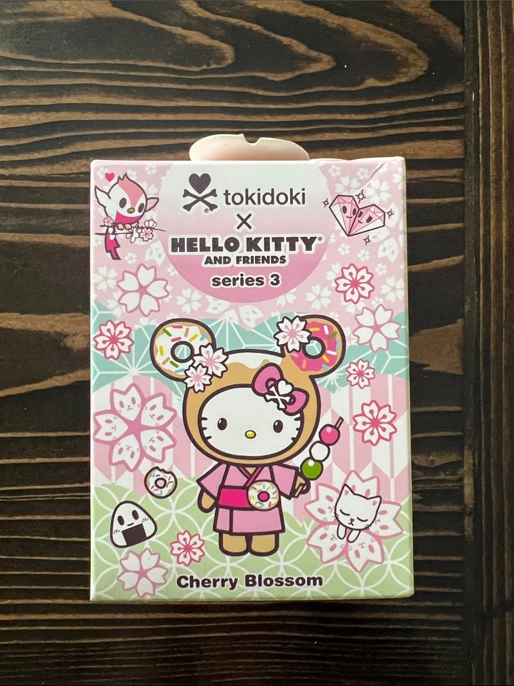 tokidoki Hello Kitty Cherry Blossom Series 3 mystery box.